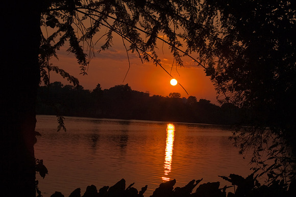 Sunset at Town Lake, Austin, TX